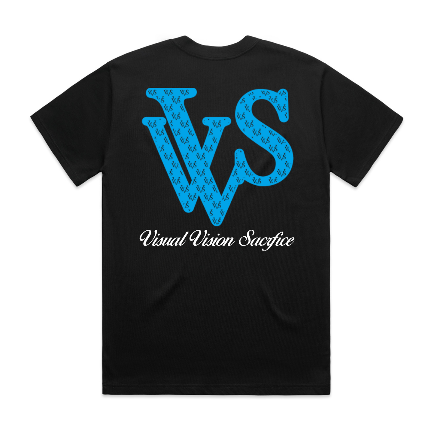 "Monogram" VVS Kutz Black T-shirt