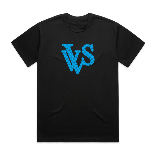 "Monogram" VVS Kutz Black T-shirt