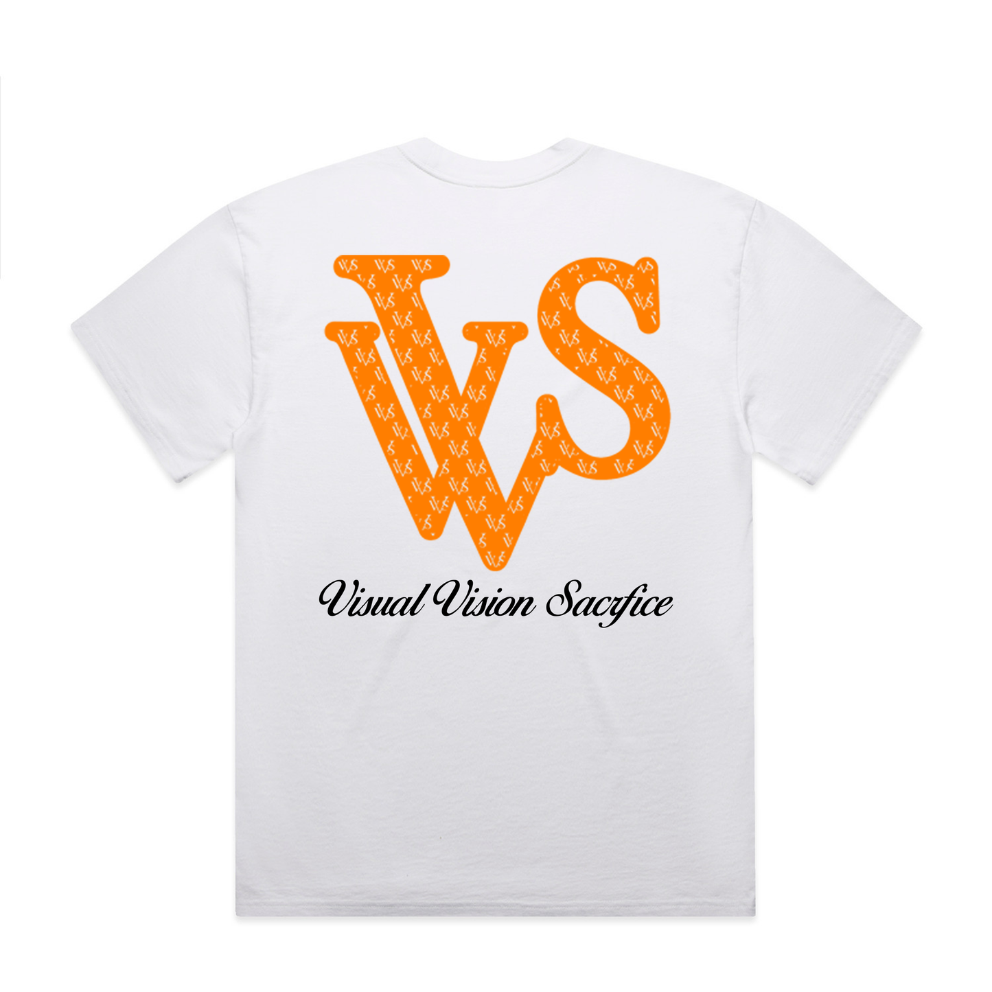 "Monogram" VVS Kutz White T-shirt